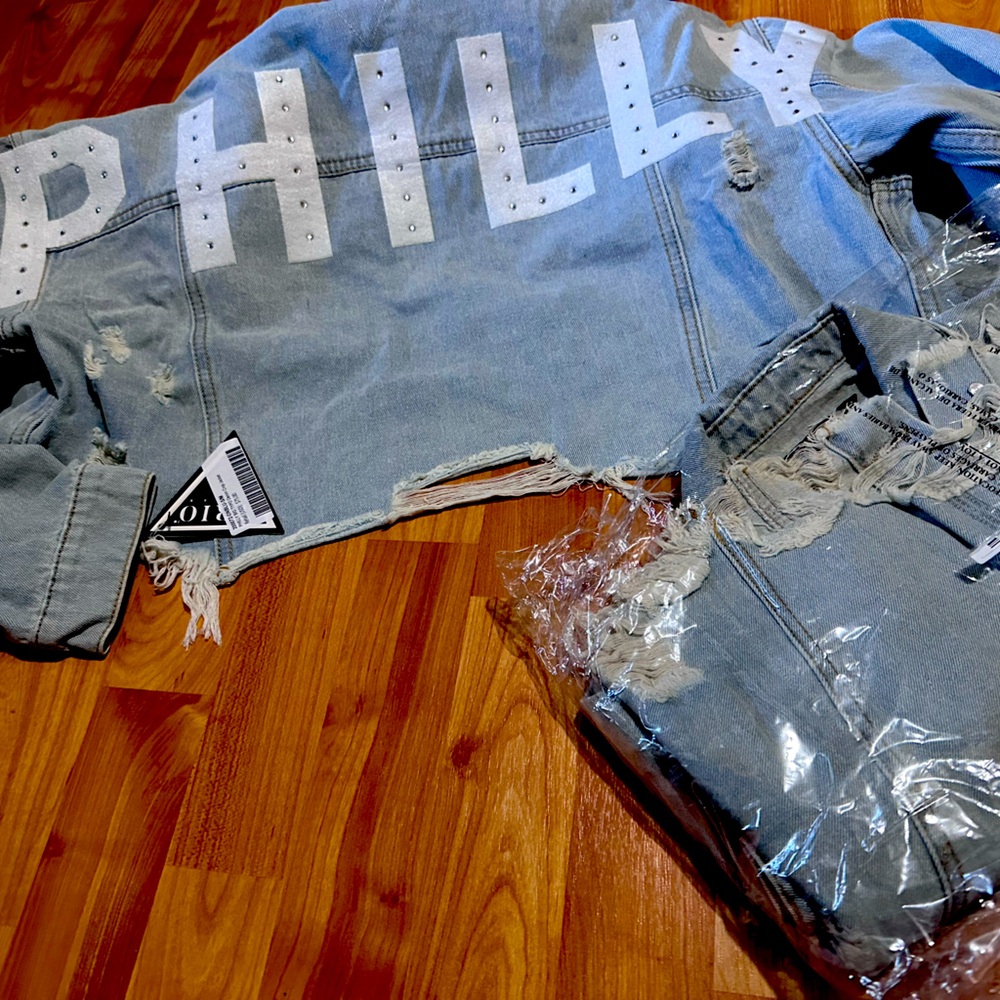 I have 2 Trio Urban Denim Crop Jacket.